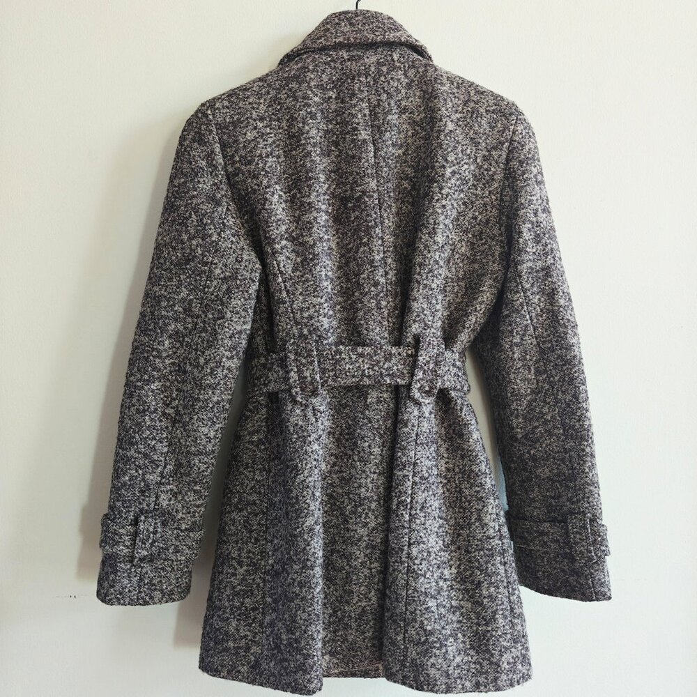 CALVIN KLEIN Tweed Trench Coat - Picture 5 of 11